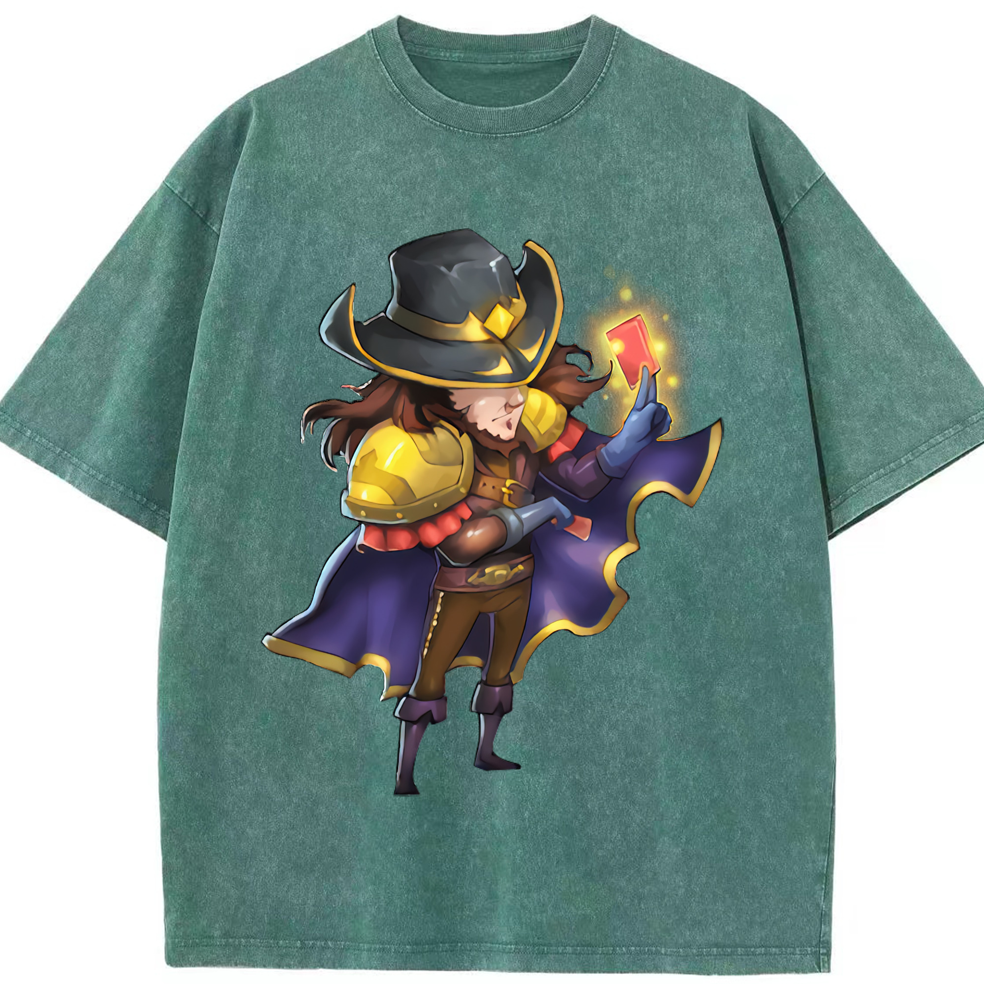 リーグ・オブ・レジェンド League of Legends LOL 綿100% ヴィンテージ風 半袖Tシャツ（フロントプリント）
